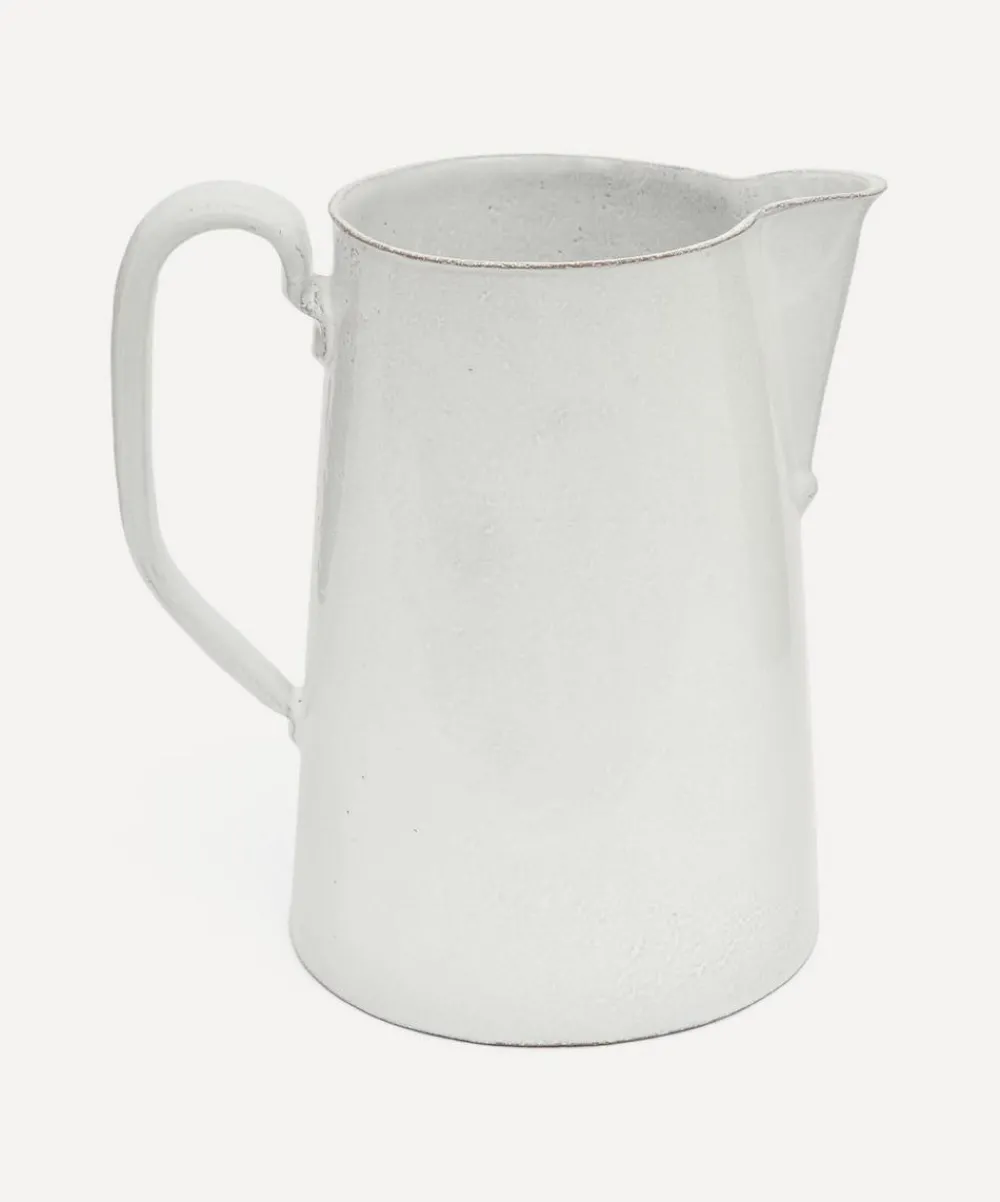 Astier de Villatte Glass & Drinksware^Rose Pitcher