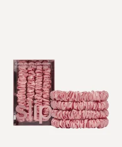 Slip Wellness^Rose Skinny Silk Scrunchie Set of Four