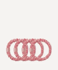 Slip Wellness^Rose Skinny Silk Scrunchie Set of Four