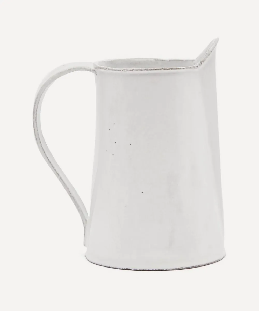 Astier de Villatte Glass & Drinksware^Rose Small Pitcher