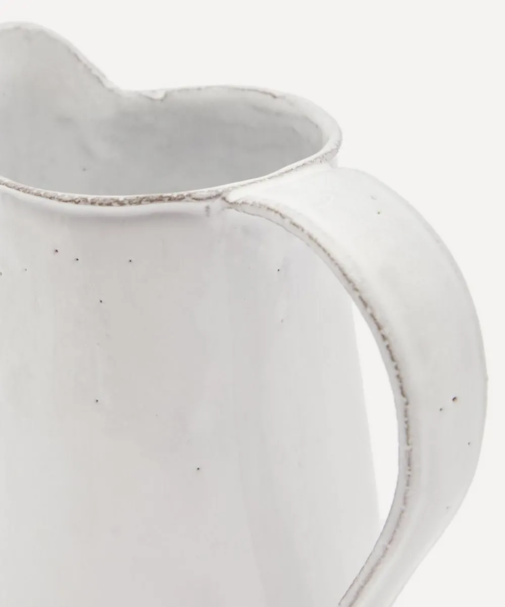 Astier de Villatte Glass & Drinksware^Rose Small Pitcher