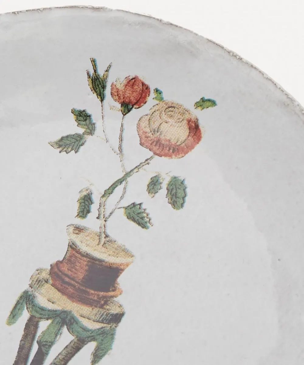 Astier de Villatte Tableware^Rosebush Saucer