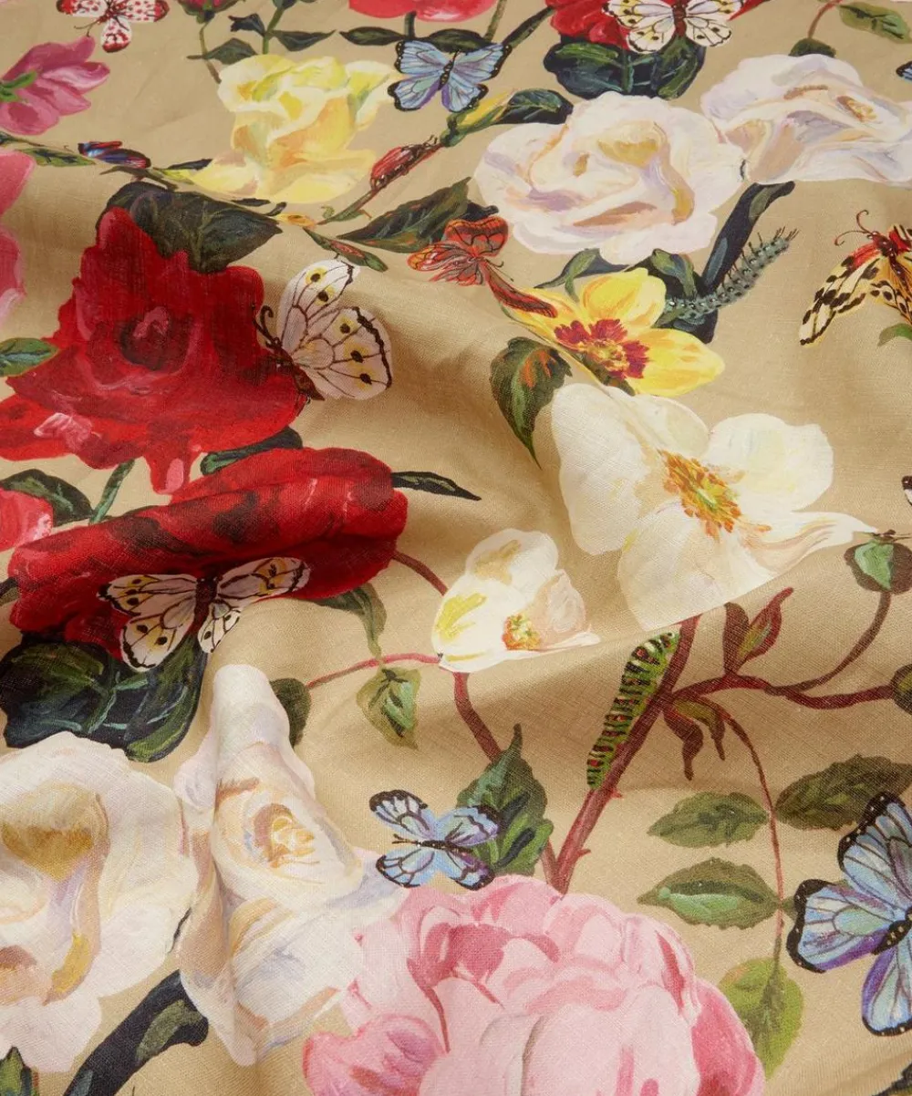 Avenida Home Tableware^Roses Large Linen Tablecloth