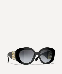 CHANEL Sunglasses & Glasses^Round Sunglasses