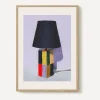 PSTR Studio Wall Art^Roxanne Bayman Ceramic Lamp Framed Print