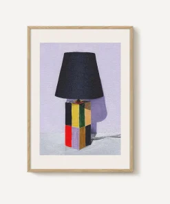 PSTR Studio Wall Art^Roxanne Bayman Ceramic Lamp Framed Print