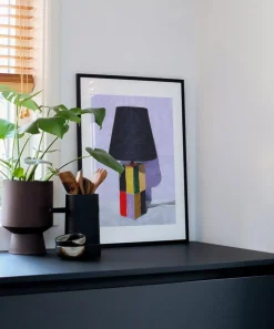 PSTR Studio Wall Art^Roxanne Bayman Ceramic Lamp Framed Print