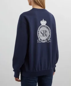 Sporty & Rich Knitwear^Royal Club Crew-Neck Sweatshirt