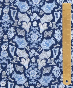 Liberty Fabrics Tana Lawn™ Cotton^Royal Fanfare Organic Tana Lawn™ Cotton
