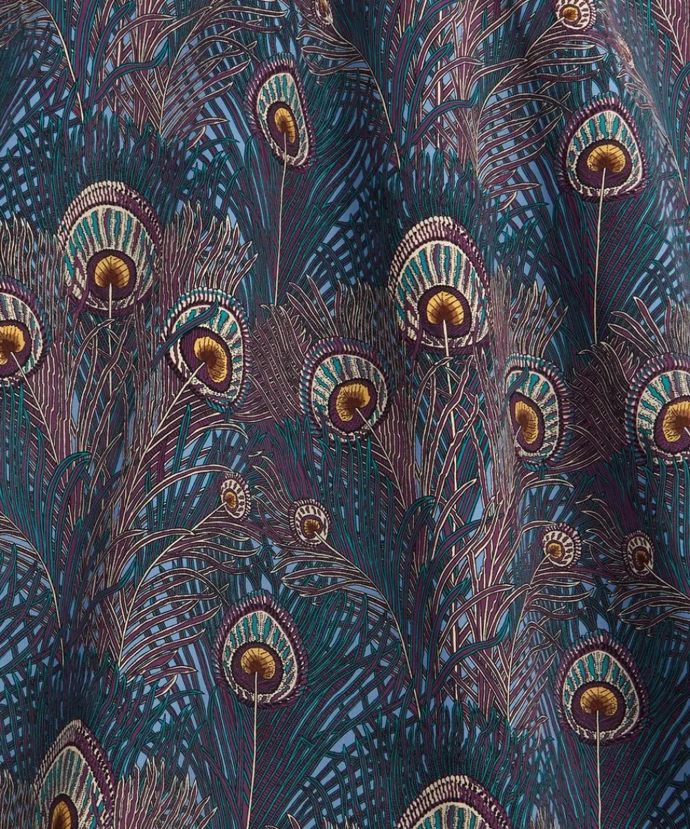 Liberty Fabrics Classic Silks|Crepe De Chine^Royal Hera Crepe de Chine