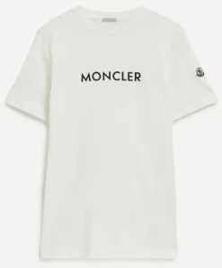 Moncler Tops^Rubberized Logo T-Shirt