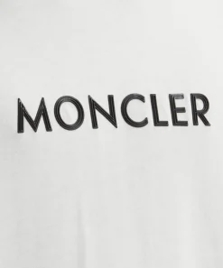 Moncler Tops^Rubberized Logo T-Shirt