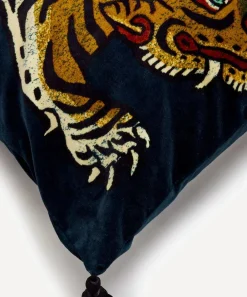 House of Hackney Cushions^Saber Large Velvet Midnight Cushion