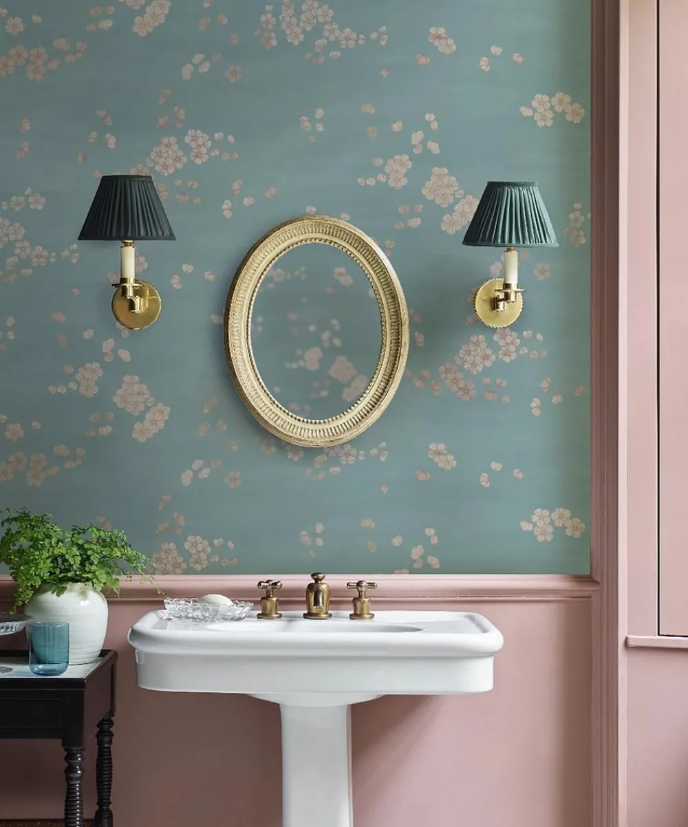Liberty Interiors Wallpaper|Wallpaper^Sakura in Salvia