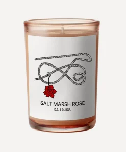 D.S. & Durga Candles & Candle Holders^Salt Marsh Rose Scented Candle 200g