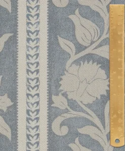 Liberty Interiors Furnishing Fabrics^Sambourne Stripe in Flax Flower