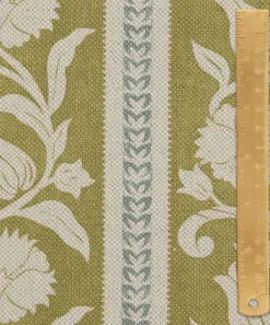 Liberty Interiors Furnishing Fabrics^Sambourne Stripe in Kelp