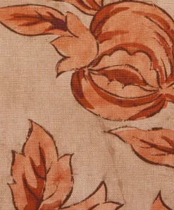 Liberty Interiors Furnishing Fabrics^Sambourne Vine Wycombe Linen in Cinnabar