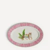 Lisa Corti Tableware^Sariska Oval Tray