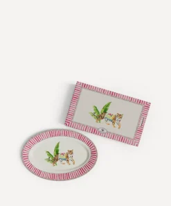 Lisa Corti Tableware^Sariska Oval Tray