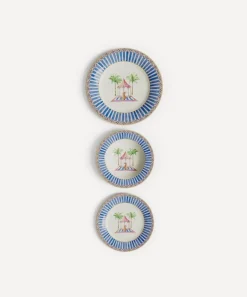 Lisa Corti Tableware^Sariska Porcelain Plate Set of 3