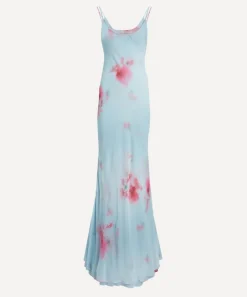 Rat & Boa Dresses^Sascha Blue Double-Layered Maxi Dress