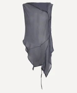 Paloma Wool Tops^Sato Asymmetric Silk Top