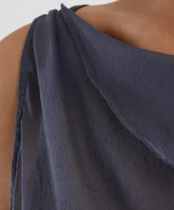 Paloma Wool Tops^Sato Asymmetric Silk Top