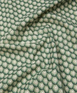 Liberty Interiors Furnishing Fabrics^Scallop Spot Cotton in Jade