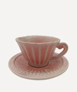 VBC Mugs^Scallop Teacup and Saucer