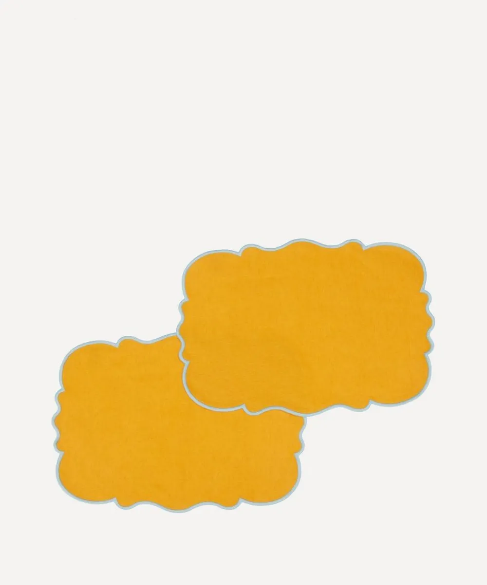 Bitossi Tableware^Scalloped Placemat Set of 2