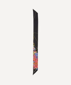 Liberty Scarves^Scorpio 5X88 Ribbonette Silk Scarf