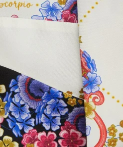 Liberty Scarves^Scorpio 5X88 Ribbonette Silk Scarf