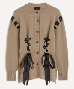 Simone Rocha Knitwear^Sculpted Ribbon Corset Cardigan