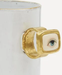 Astier de Villatte Mugs^Serena Left Eye Cup