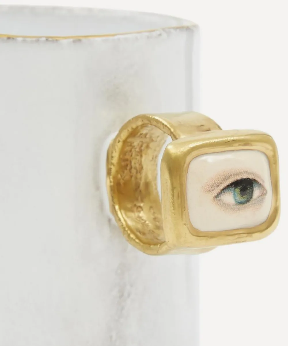 Astier de Villatte Mugs^Serena Right Eye Cup