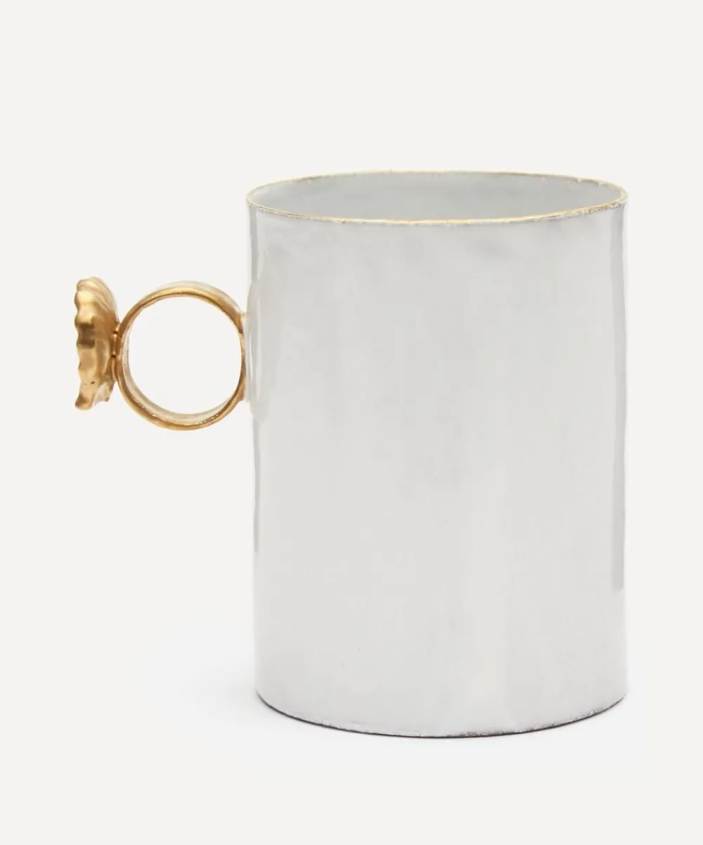 Astier de Villatte Mugs^Serena Shell Cup