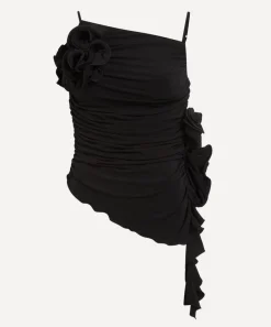 Aje Tops^Serene Asymmetric Gathered Top