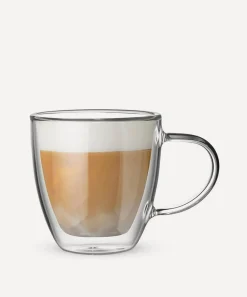 Bialetti Mugs^Set of 2 Capri Double Walled Glass Mugs