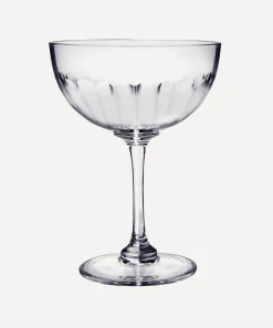 The Vintage List Glass & Drinksware^Set of Six Lens Champagne Coupes