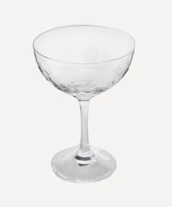 The Vintage List Glass & Drinksware^Set of Six Lens Champagne Coupes
