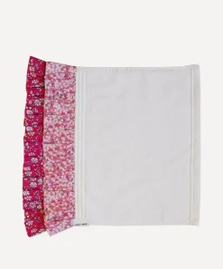 Coco & Wolf Bathroom Towels|Bathroom^Set of Two Mitsi Valeria Pink Double Ruffle Face Towel 33x33cm
