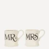 Emma Bridgewater Mugs^Set of Two Mr. and Mrs. Mugs
