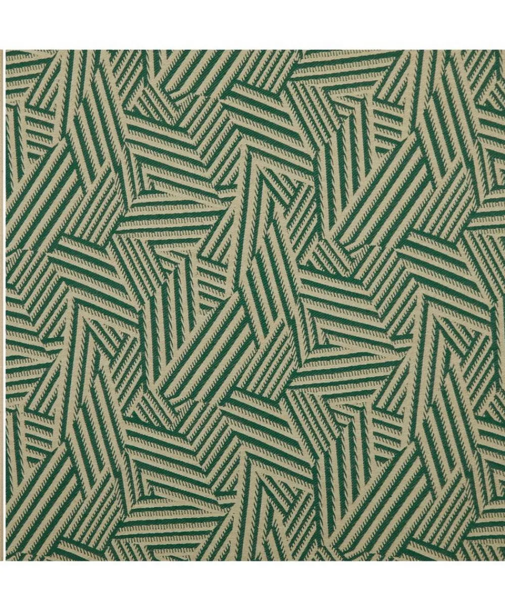 Liberty Interiors Furnishing Fabrics^Shadow Stripe Weave in Amalfi