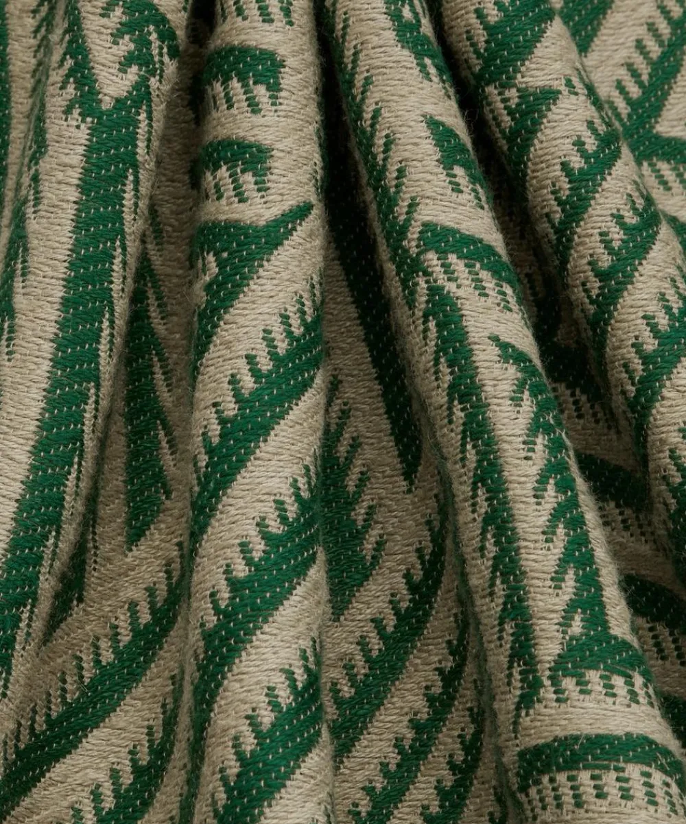 Liberty Interiors Furnishing Fabrics^Shadow Stripe Weave in Amalfi