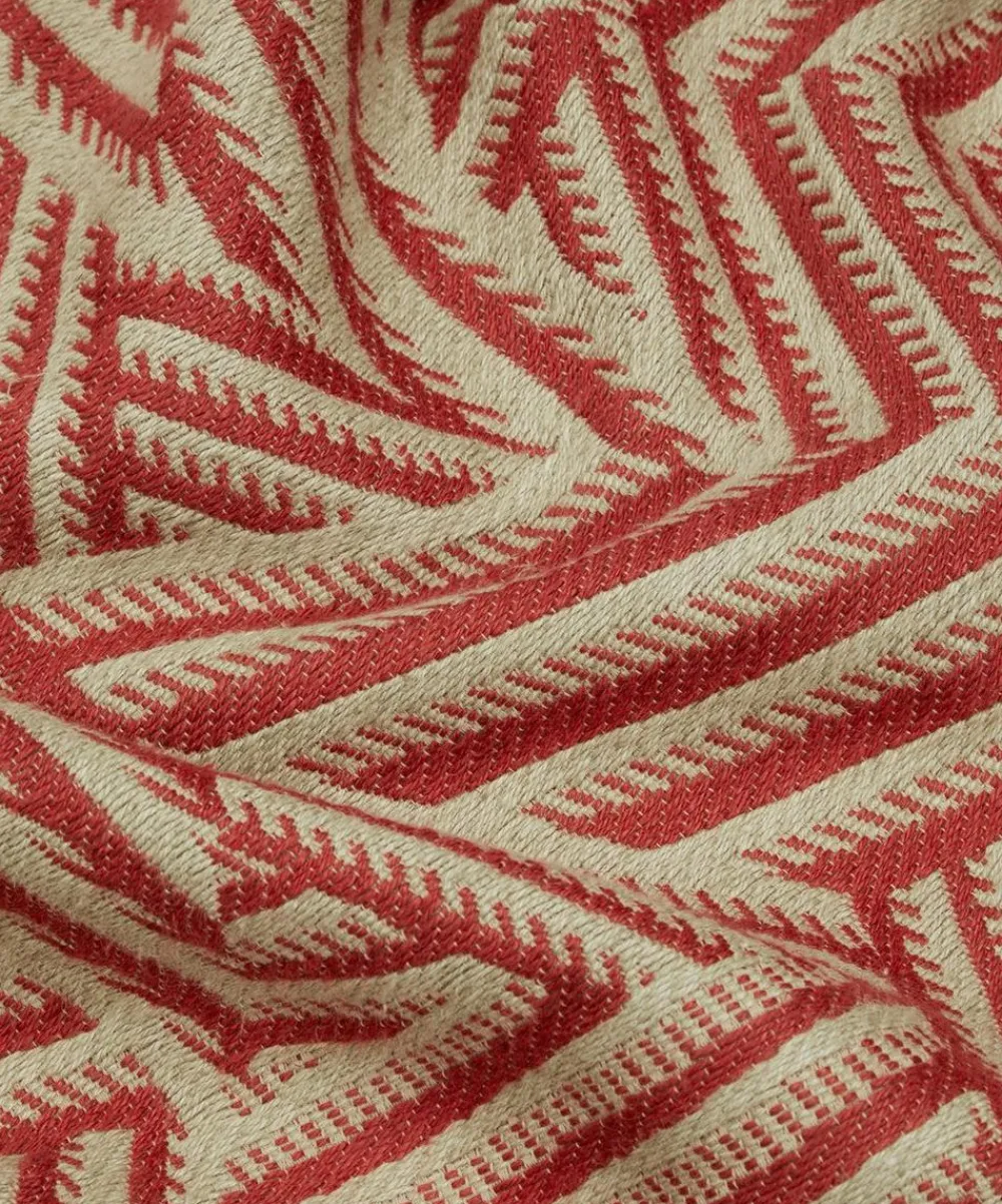 Liberty Interiors Furnishing Fabrics^Shadow Stripe Weave in Vesuvio
