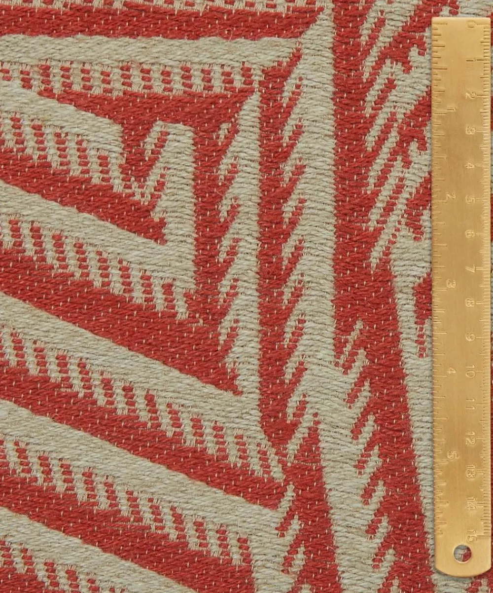 Liberty Interiors Furnishing Fabrics^Shadow Stripe Weave in Vesuvio