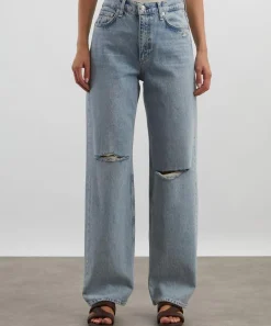 Rag & Bone Jeans^Shea Relaxed Straight Jeans in Calhe