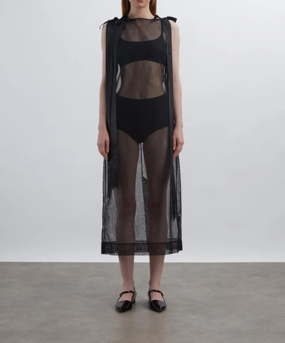 Simone Rocha Dresses^Sheer Bow Ribbon Tail Dress