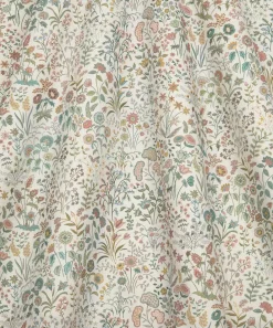 Liberty Interiors Furnishing Fabrics^Shepherdly Flowers Cotton in Lichen